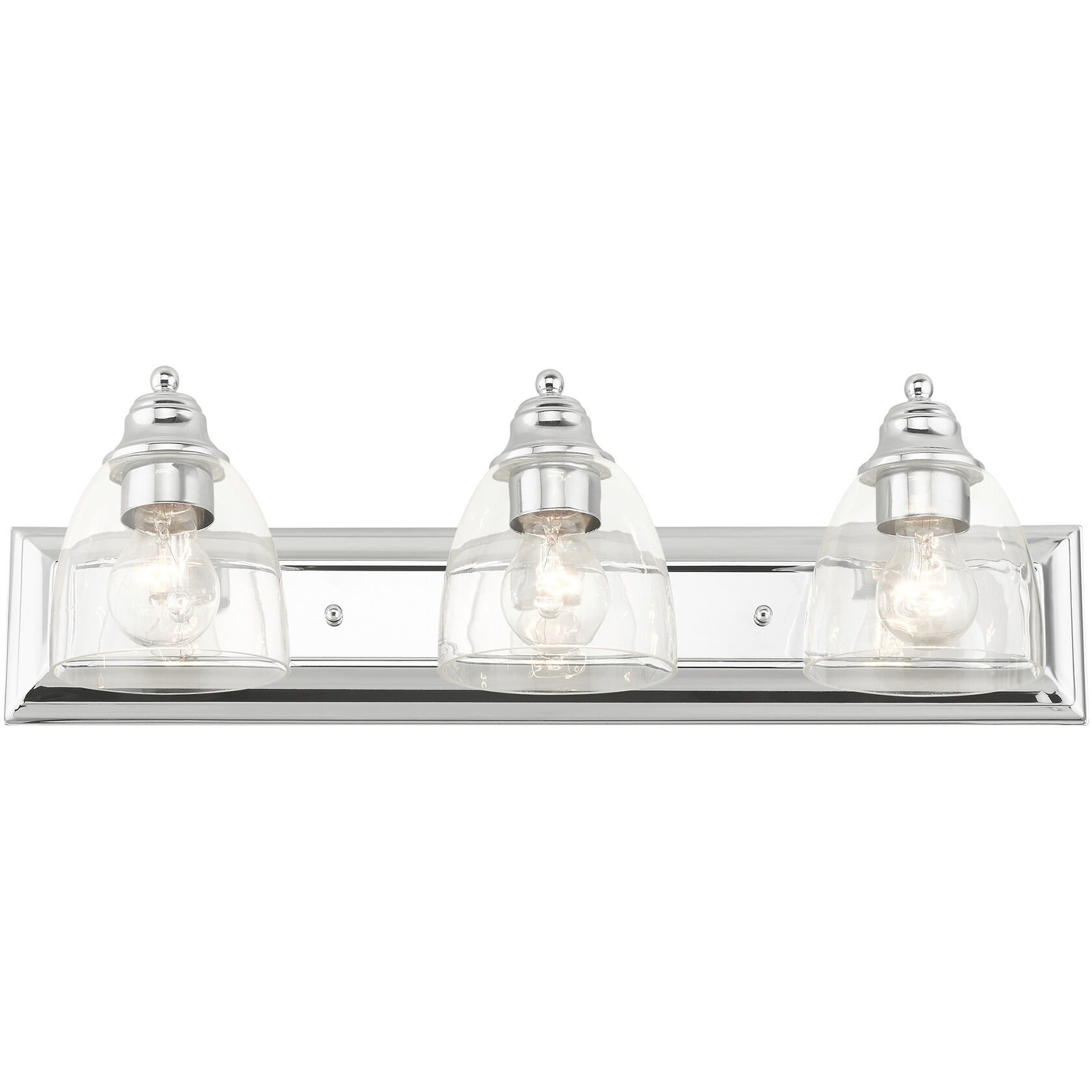Birmingham 3 Light 24 inch Polished Chrome Vanity Sconce Wall Light