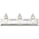 Birmingham 3 Light 24 inch Polished Chrome Vanity Sconce Wall Light