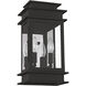 Princeton 2 Light 14 inch Black Outdoor Wall Lantern