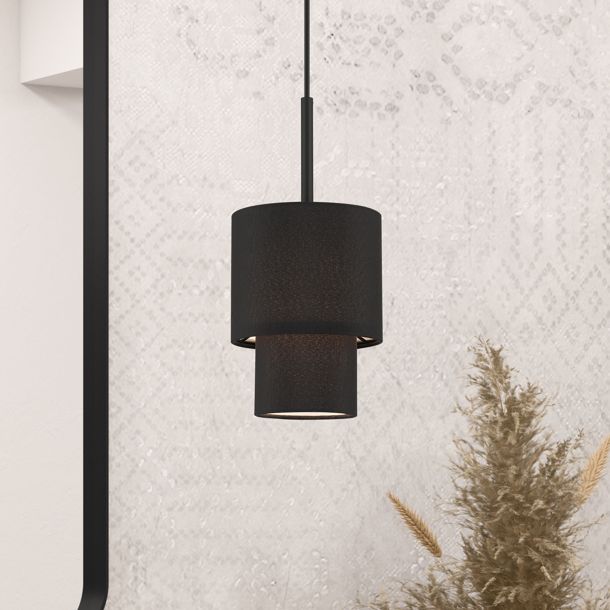 Bainbridge 1 Light 7 inch Black Mini Pendant Ceiling Light