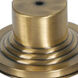 Outdoor 3 inch Antique Brass Outdoor Pier Mount Adaptors