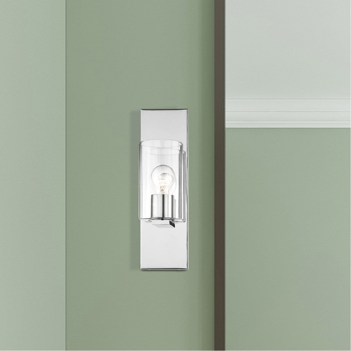 Zurich 1 Light 5 inch Polished Chrome Sconce Wall Light