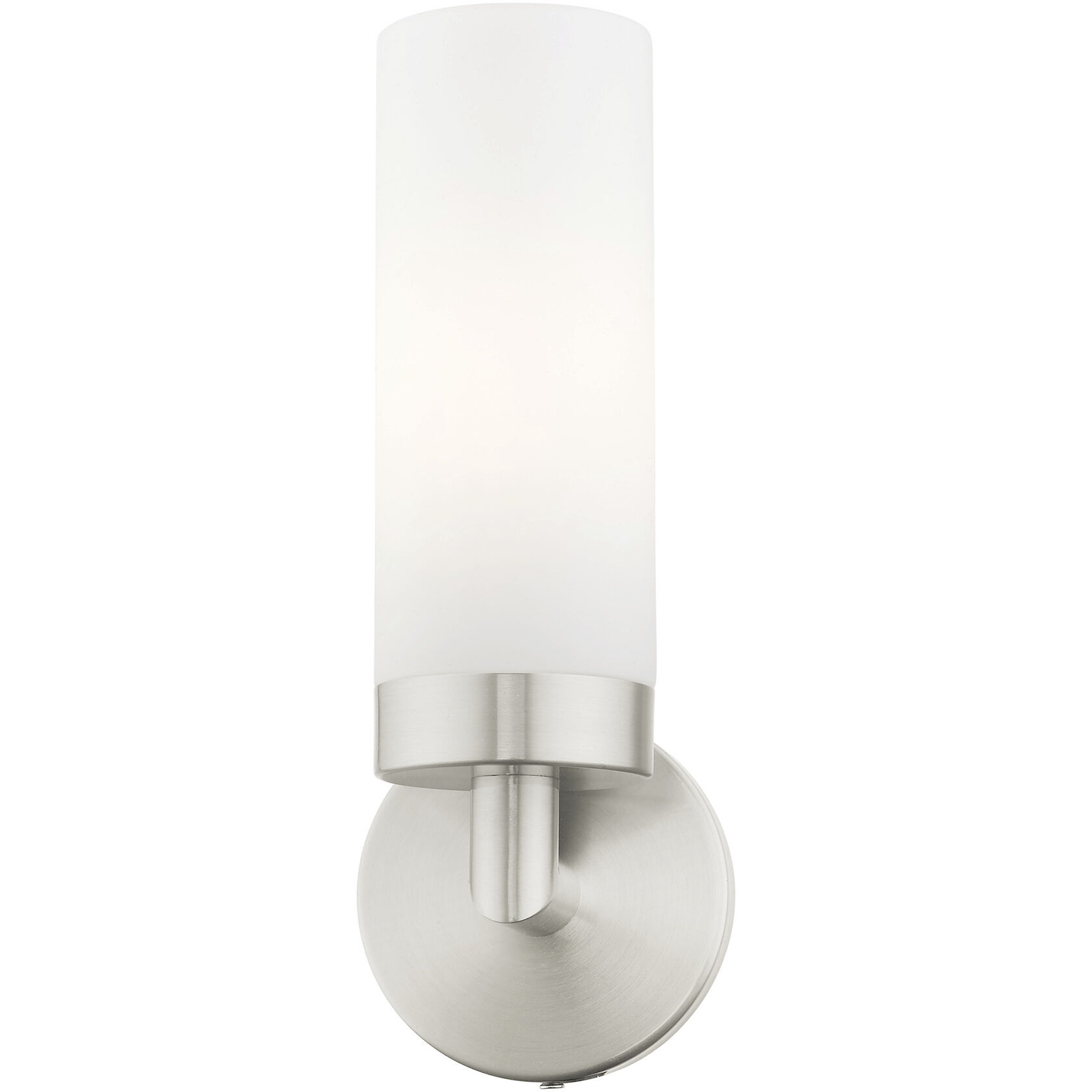 Aero 1 Light 4 inch Brushed Nickel ADA ADA Single Sconce Wall Light