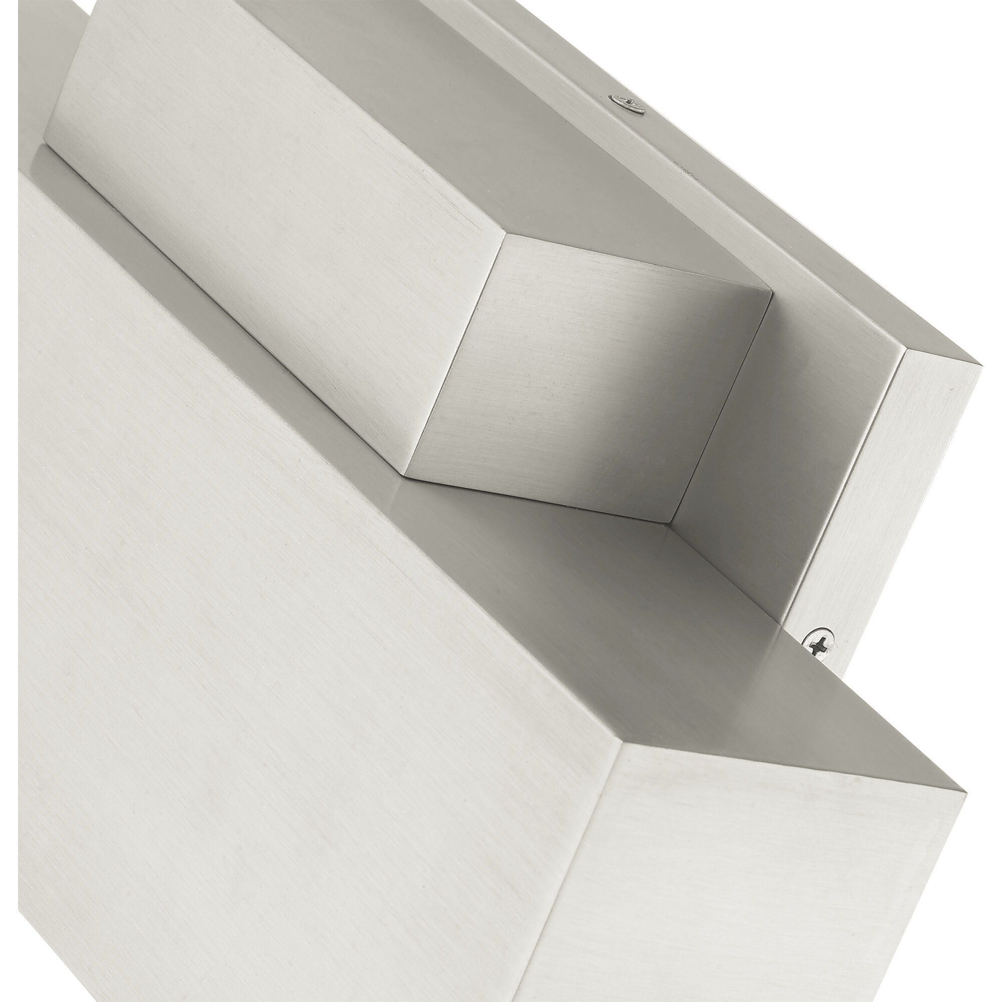 Lynx 2 Light 7 inch Brushed Nickel Outdoor ADA Wall Sconce