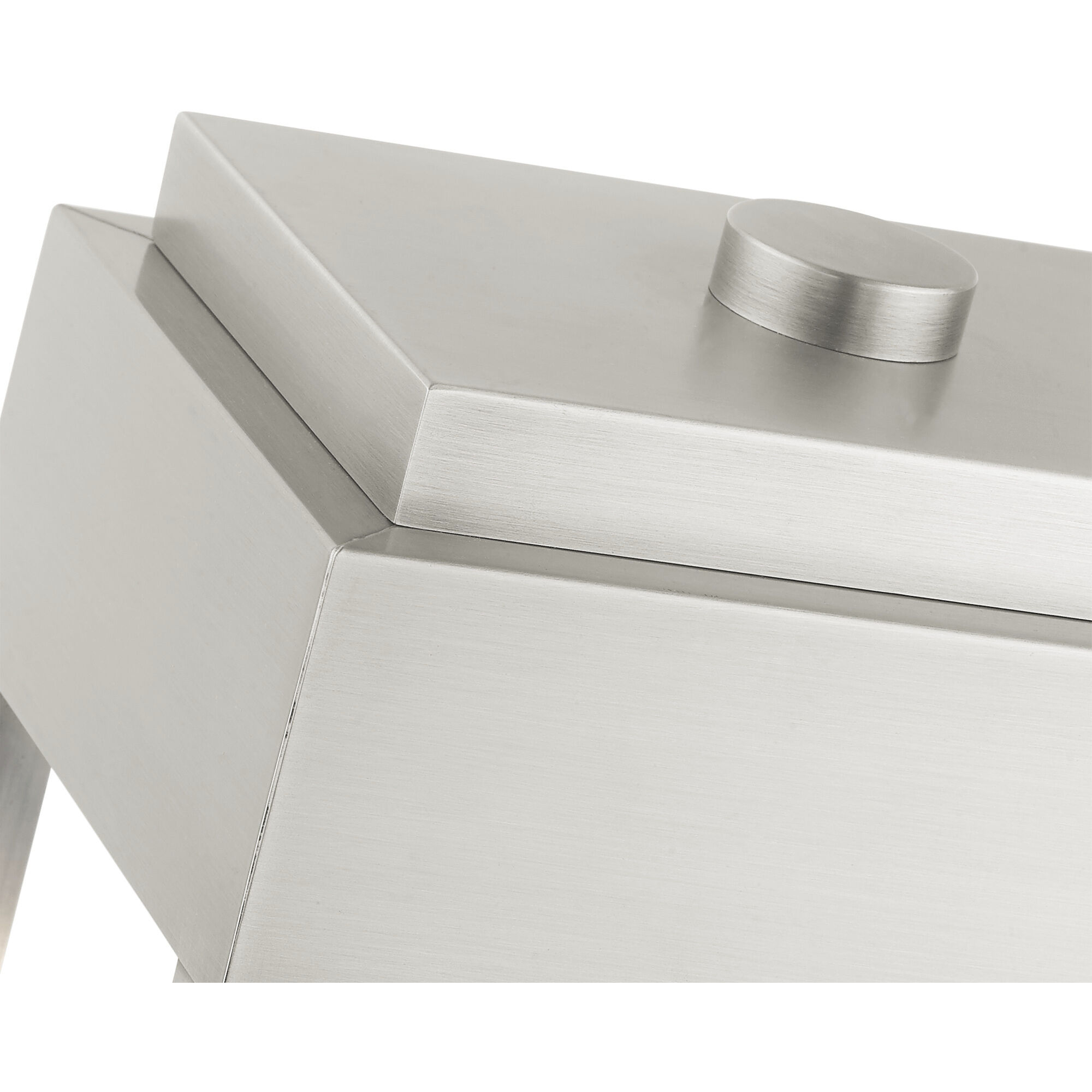 York 2 Light 20 inch Brushed Nickel Outdoor Post Top Lantern