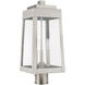Oslo 3 Light 20 inch Brushed Nickel Outdoor Post Top Lantern