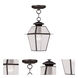 Westover 1 Light 7.5 inch Bronze Outdoor Pendant Lantern