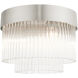 Norwich 4 Light 13 inch Brushed Nickel Flush Mount Ceiling Light