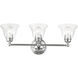 Moreland 3 Light 24 inch Polished Chrome Vanity Sconce Wall Light