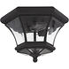 Monterey/Georgetown 2 Light 11 inch Black Outdoor Ceiling Mount