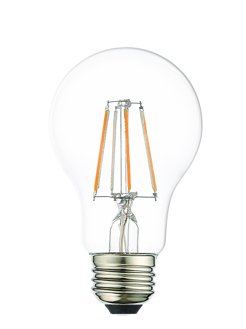 Allison A19 Pear E26 Medium Base 5.50 watt 2700K Filament LED Bulbs