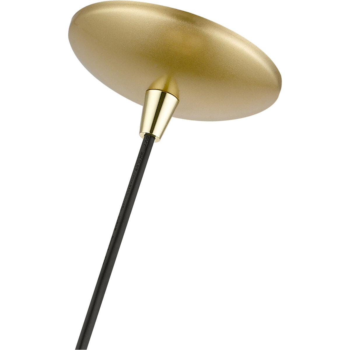 Piedmont 1 Light 10 inch Soft Gold with Polished Brass Accents Pendant Ceiling Light