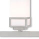 Harding 5 Light 42.5 inch Brushed Nickel Vanity Sconce Wall Light