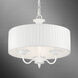Edinburgh 3 Light 16 inch White Pendant Chandelier Ceiling Light