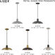 Allison 1 Light 13 inch Nordic Gray Mini Pendant Ceiling Light