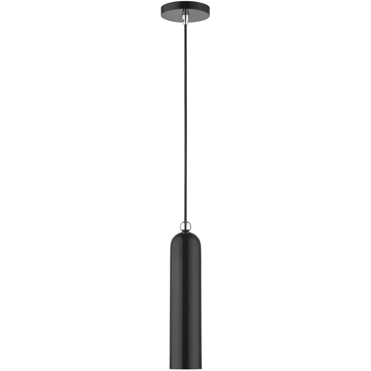 Ardmore 1 Light 5.13 inch Shiny Black Pendant Ceiling Light