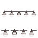 Oldwick 5 Light 42 inch Olde Bronze Bath Vanity Wall Light