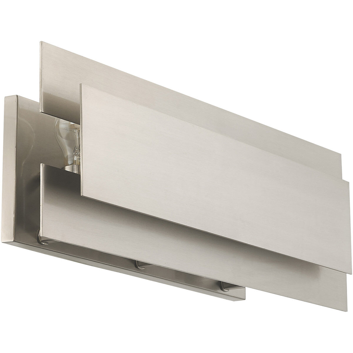 Varick 3 Light 8 inch Brushed Nickel Bath Vanity Wall Light