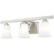 Ridgedale 3 Light 25 inch Brushed Nickel Bath Vanity Wall Light