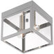 Nyack 2 Light 8 inch Nordic Gray Outdoor Ceiling Mount