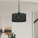 Weavington 1 Light 12 inch Black Pendant Ceiling Light
