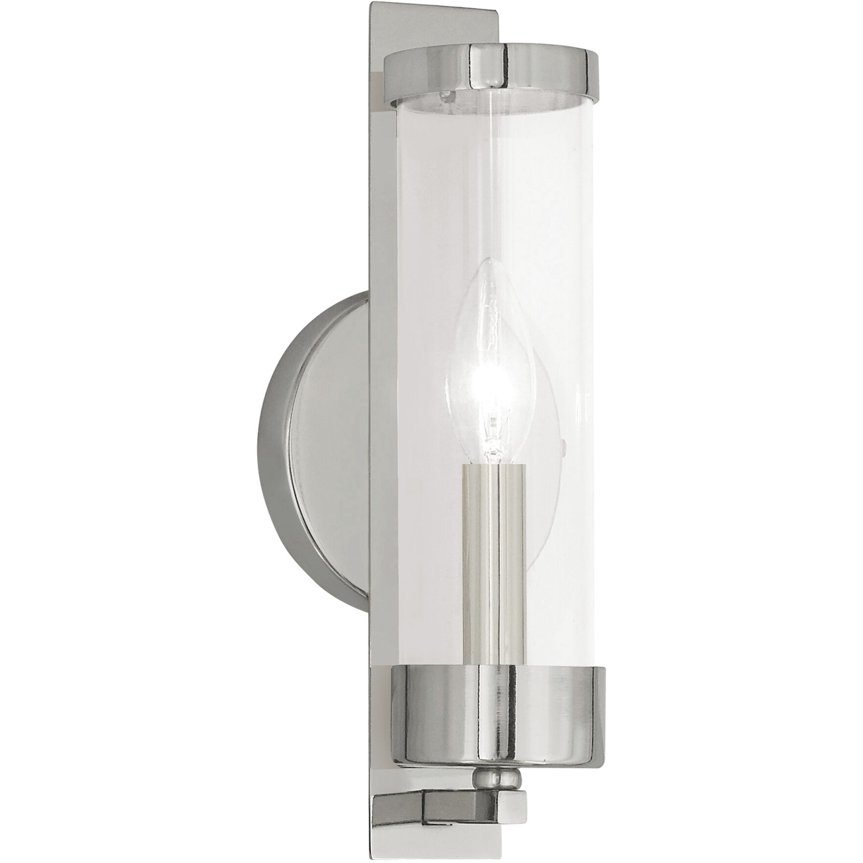 Castleton 1 Light 5 inch Polished Nickel ADA ADA Wall Sconce Wall Light