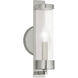 Castleton 1 Light 5 inch Polished Nickel ADA ADA Wall Sconce Wall Light