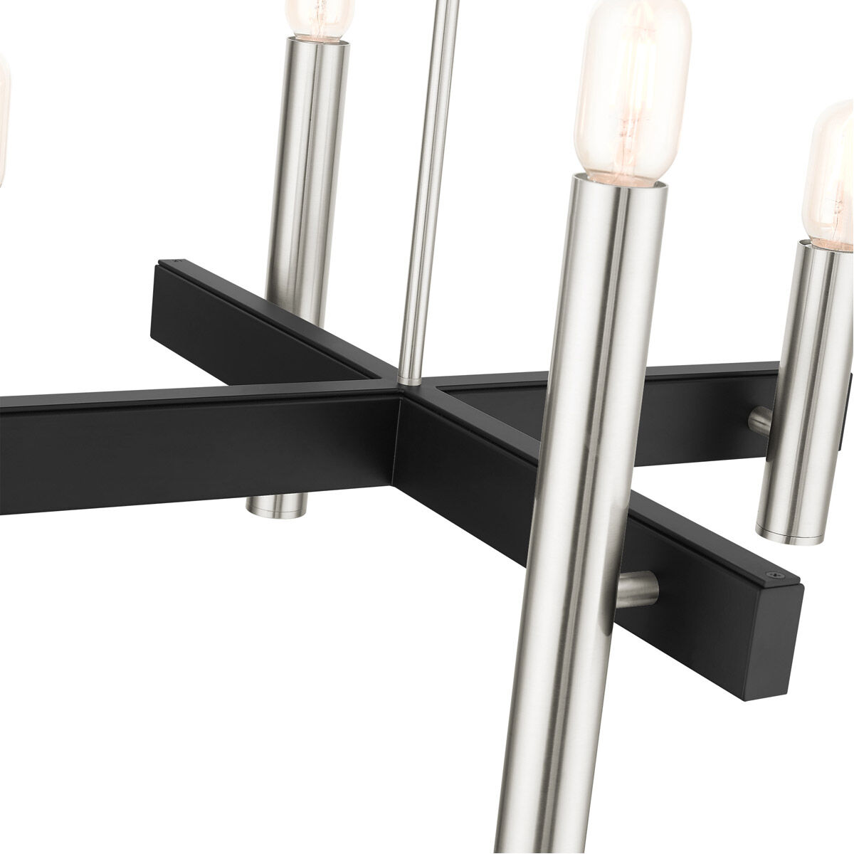 Helsinki 4 Light 24 inch Brushed Nickel Chandelier Ceiling Light