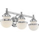 Oldwick 3 Light 24 inch Polished Chrome Bath Vanity Wall Light