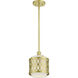 Vistaview 1 Light 7.25 inch Soft Gold Mini Pendant Ceiling Light