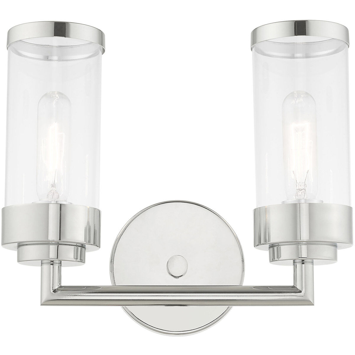 Hillcrest 2 Light 13 inch Polished Chrome Bath Vanity Wall Light