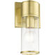Quincy 1 Light 4.75 inch Satin Brass ADA Wall Sconce Wall Light