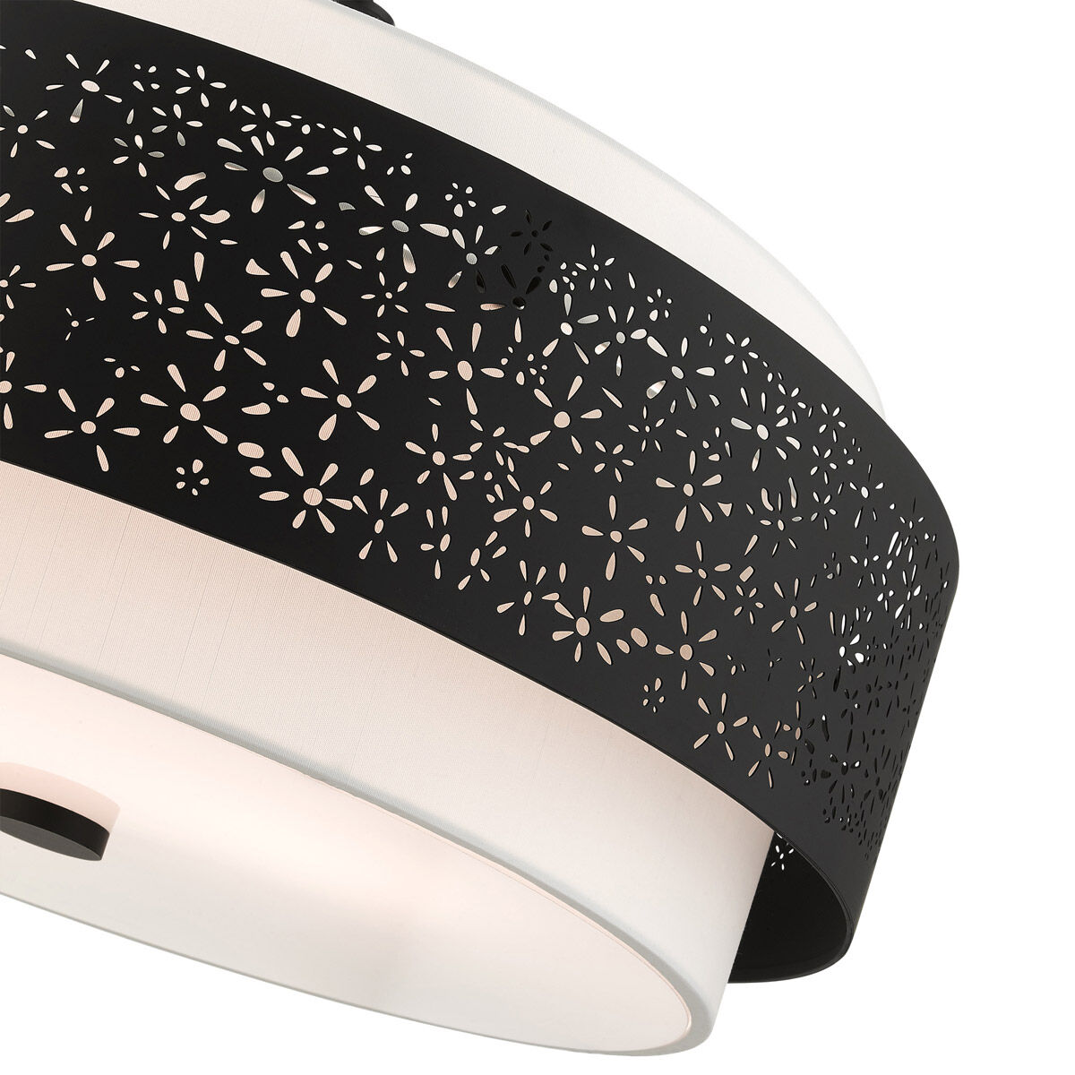 Noria 5 Light 24 inch Black Chandelier Ceiling Light