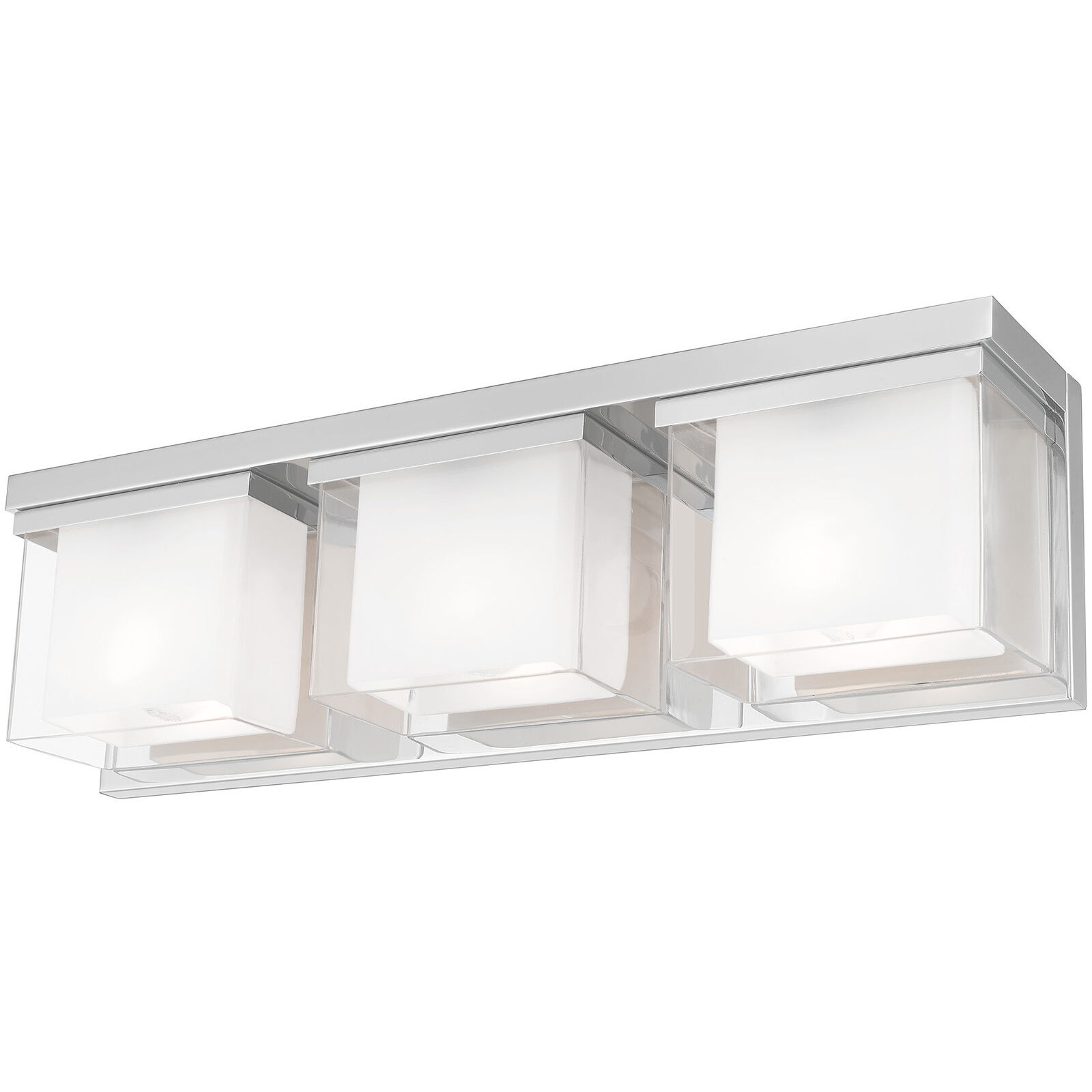 Duval 3 Light 24 inch Polished Chrome Bath Vanity Wall Light