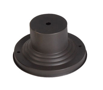 Outdoor 3 inch Bronze Outdoor Pier Mount Adaptors