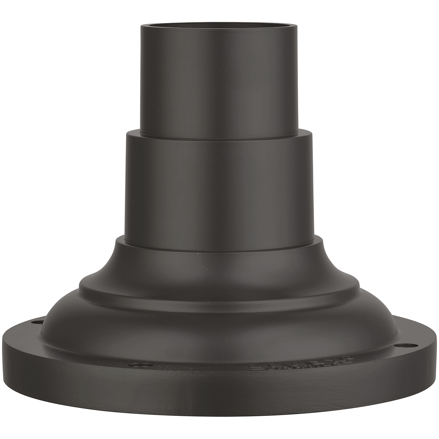 Outdoor Pier Mount Adapters 6.5 inch Bronze Pier Mount Adapter
