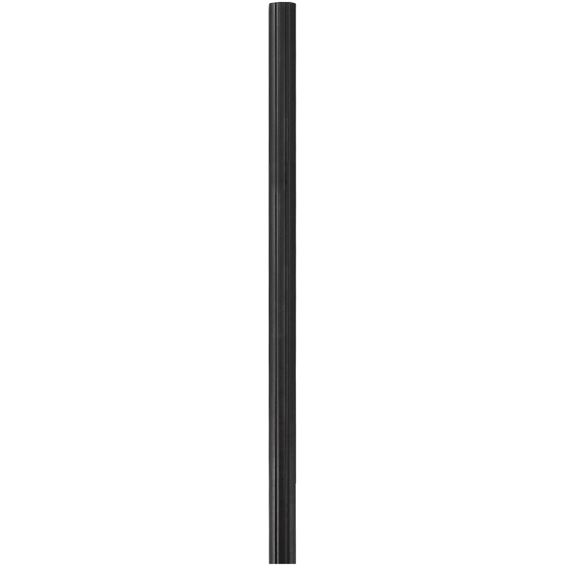 Allison 84 inch Textured Black Outdoor Lamp Post