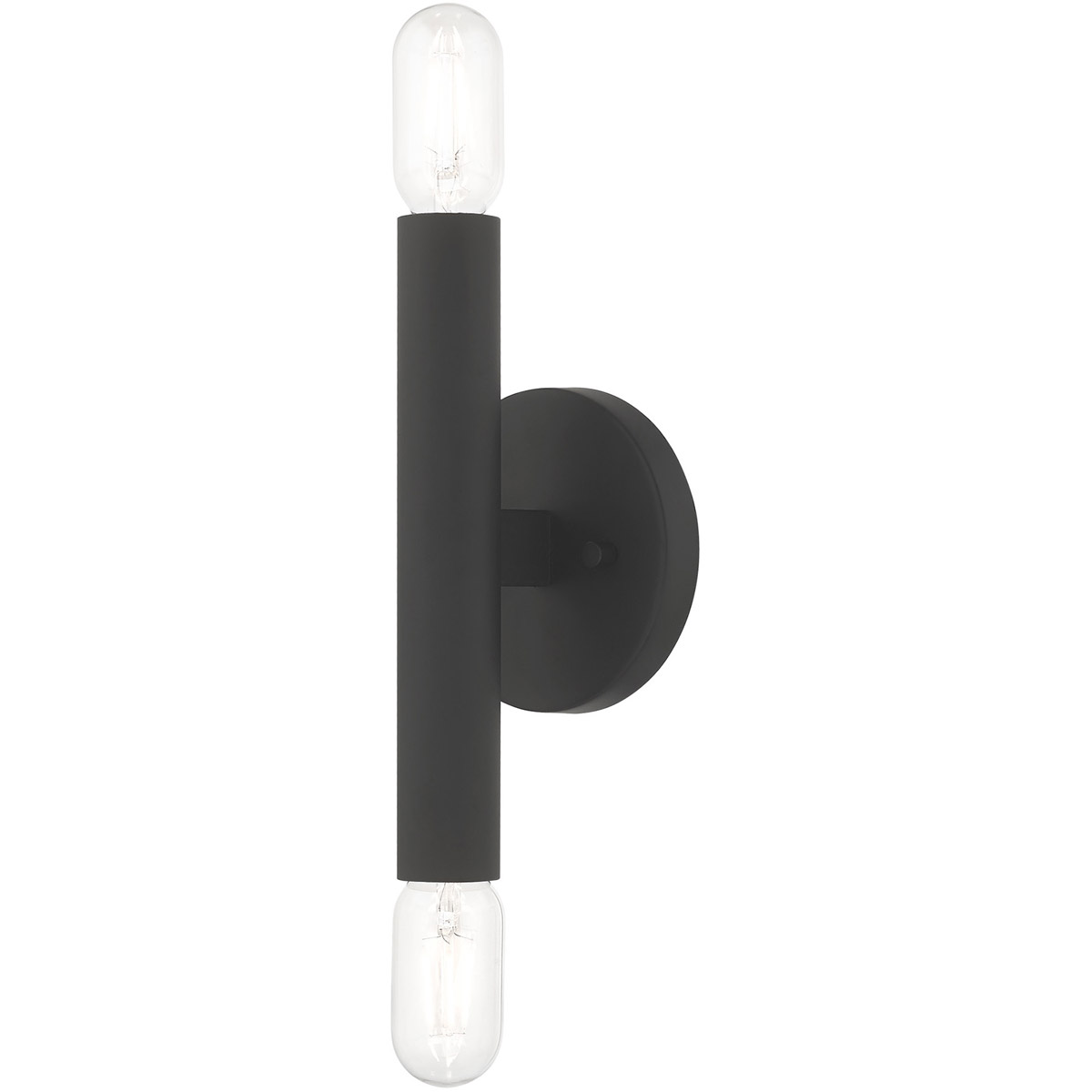 Copenhagen 2 Light 5 inch Black ADA ADA Wall Sconce Wall Light