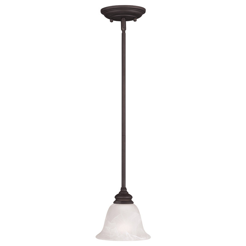 Essex 1 Light 6.25 inch Bronze Mini Pendant Ceiling Light