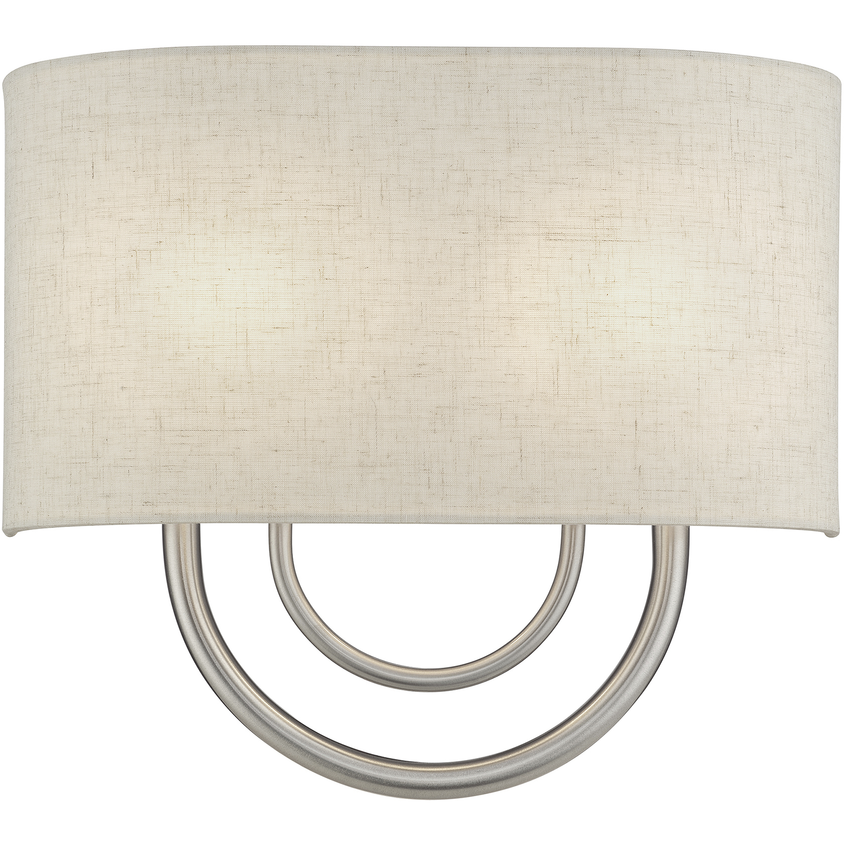 Stratton 2 Light 13 inch Brushed Nickel ADA ADA Sconce Wall Light