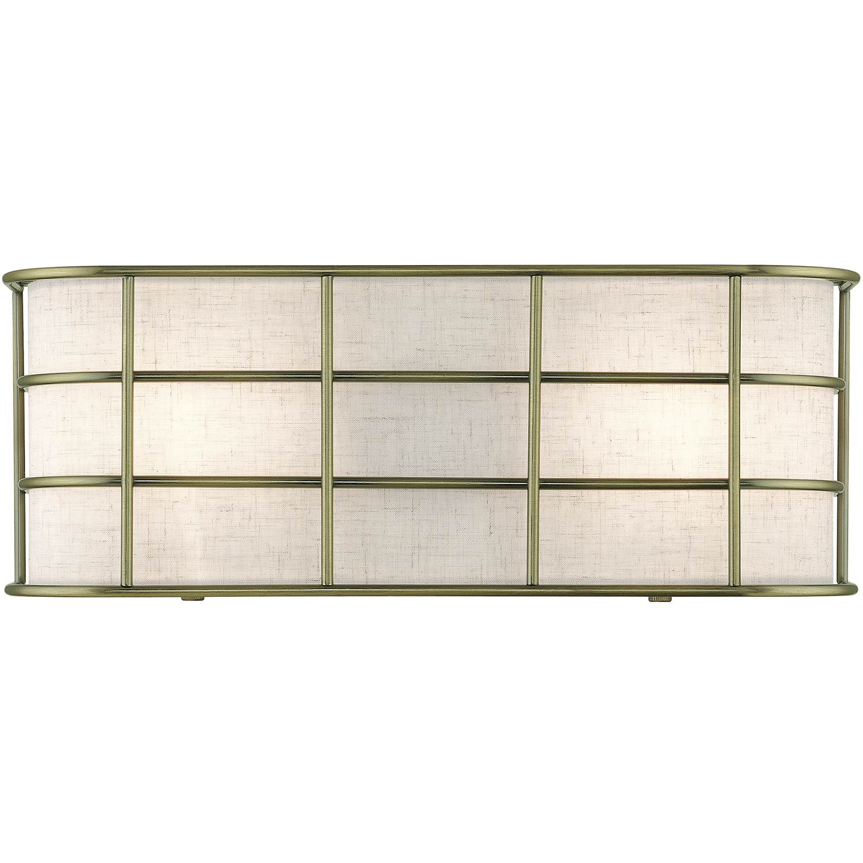 Blanchard 2 Light 14 inch Antique Brass ADA Wall Sconce Wall Light