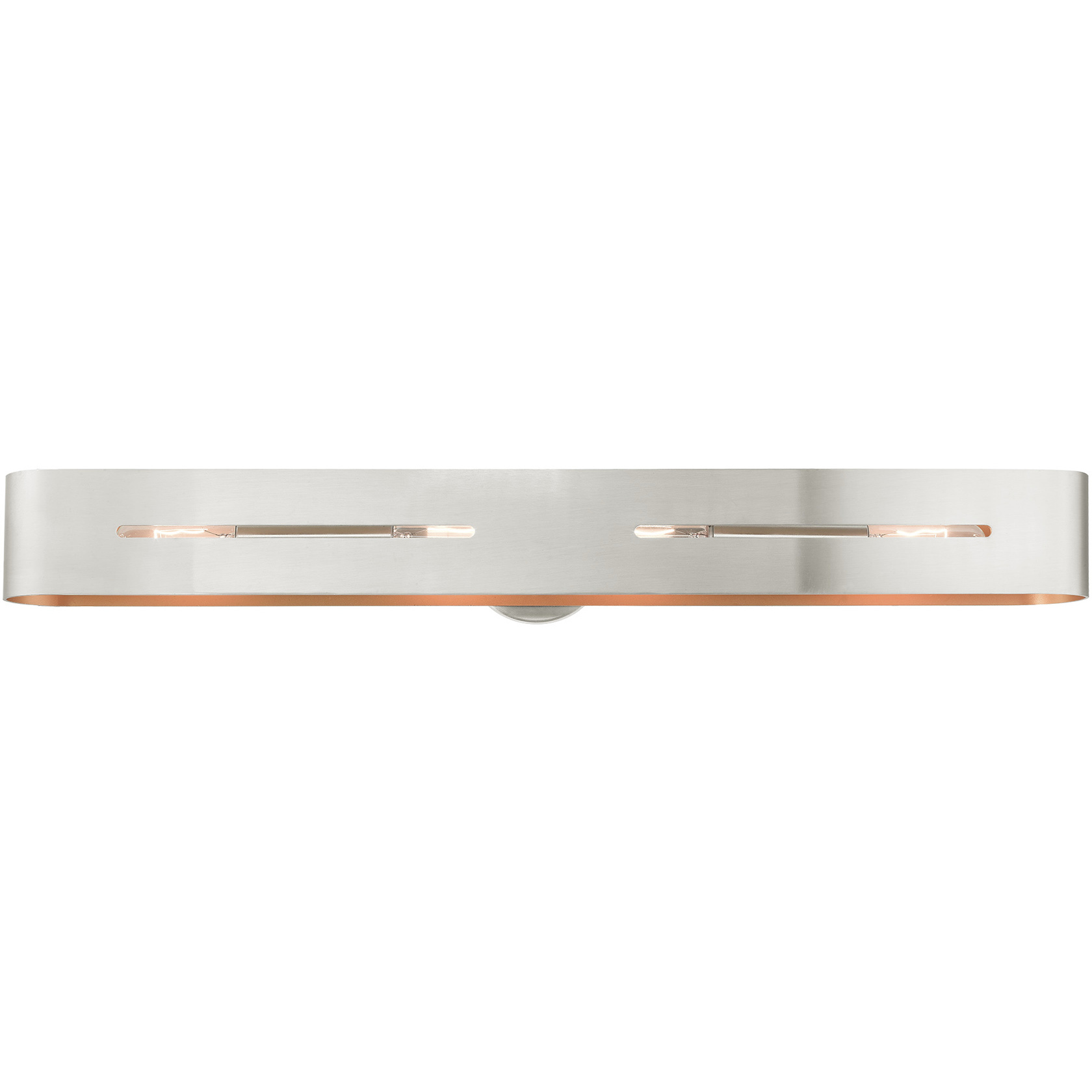 Ravena 4 Light 36 inch Brushed Nickel ADA Vanity Sconce Wall Light