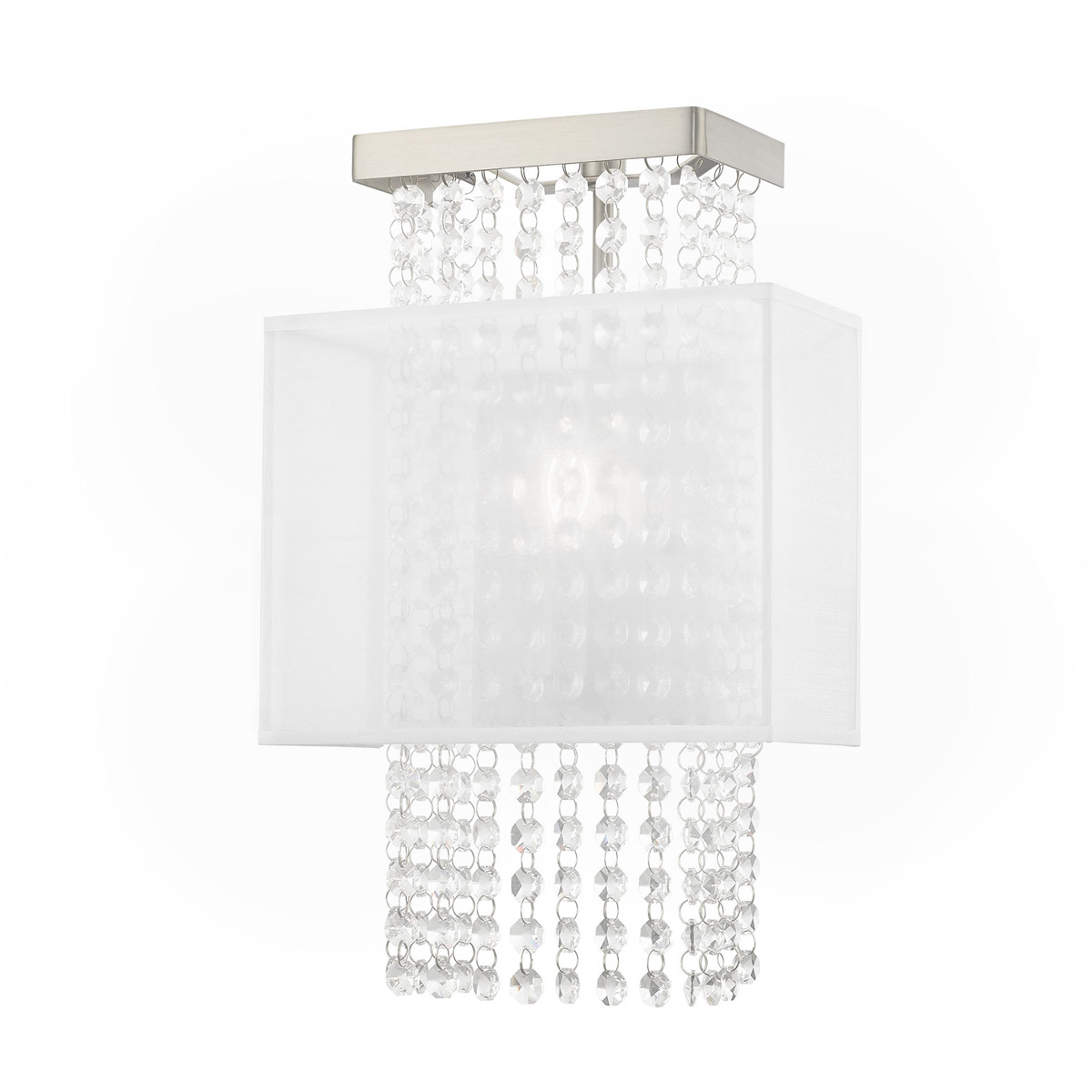 Bella Vista 1 Light 9 inch Brushed Nickel ADA ADA Wall Sconce Wall Light