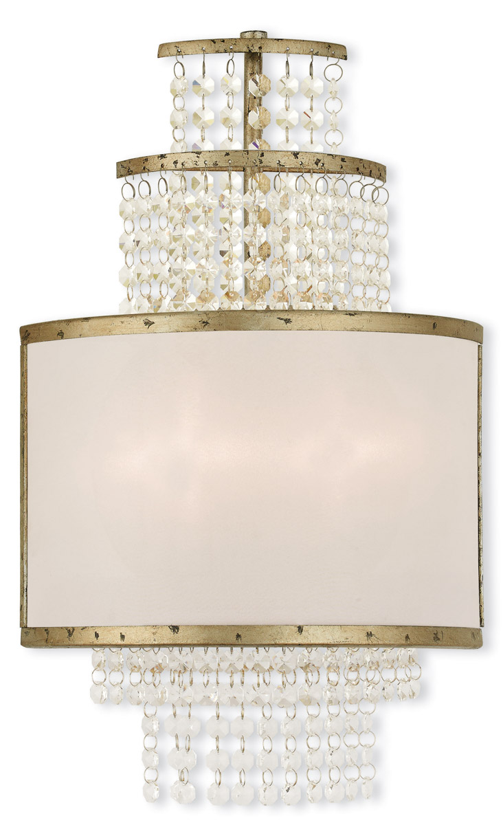 Prescott 2 Light 11 inch Hand Applied Winter Gold ADA Wall Sconce Wall Light