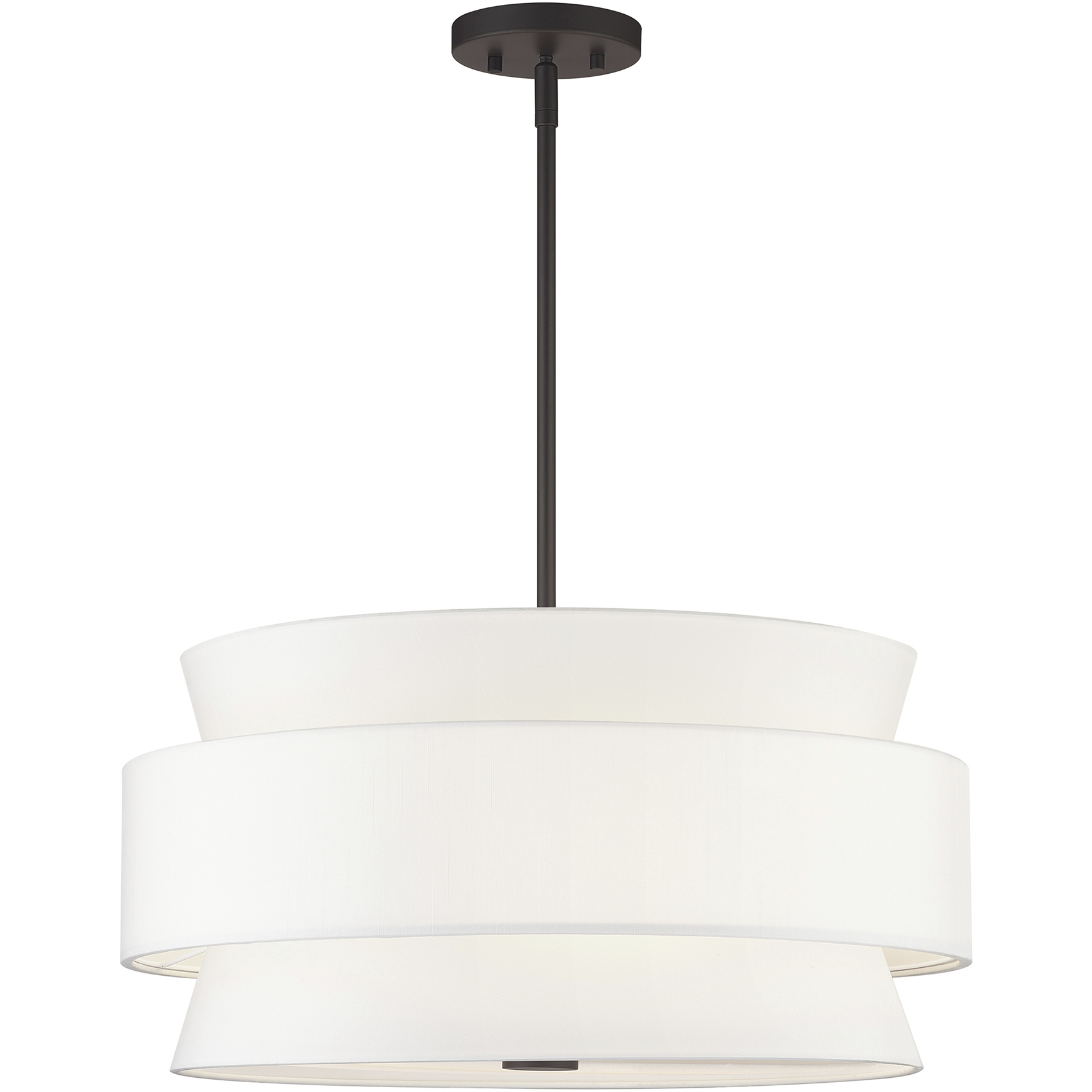 Fontana 5 Light 22 inch Bronze Pendant Chandelier Ceiling Light
