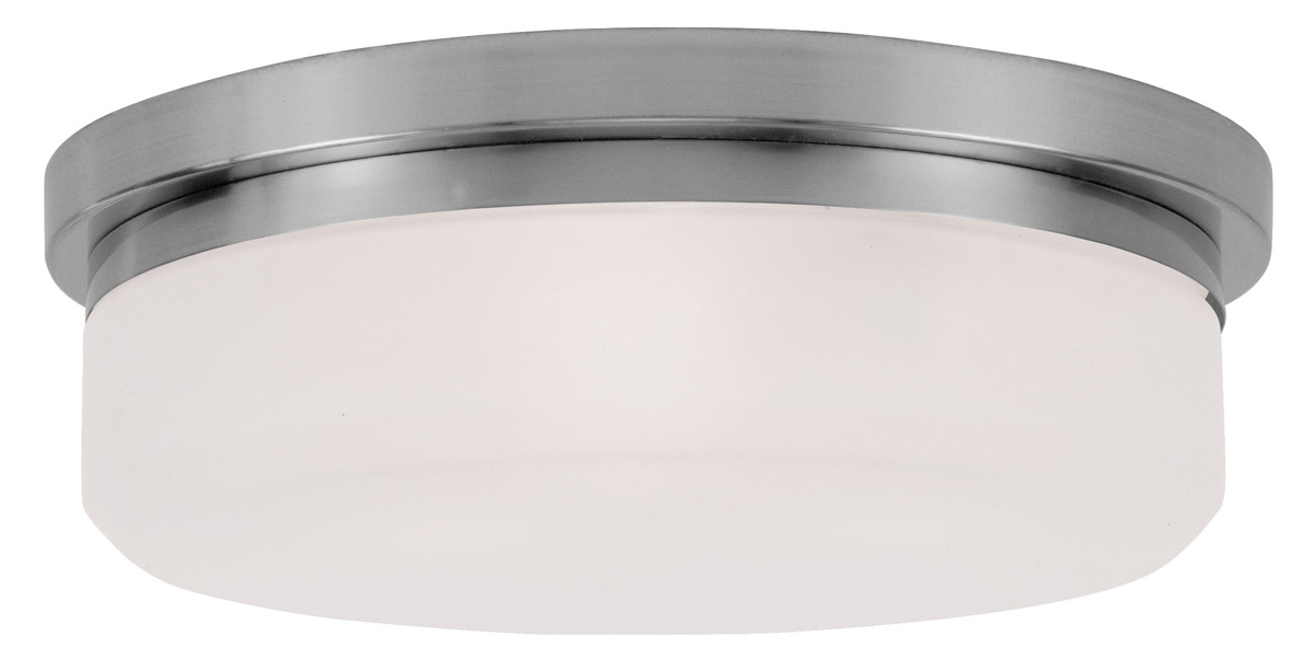 Stratus 3 Light 15.5 inch Brushed Nickel Flush Mount Ceiling Light