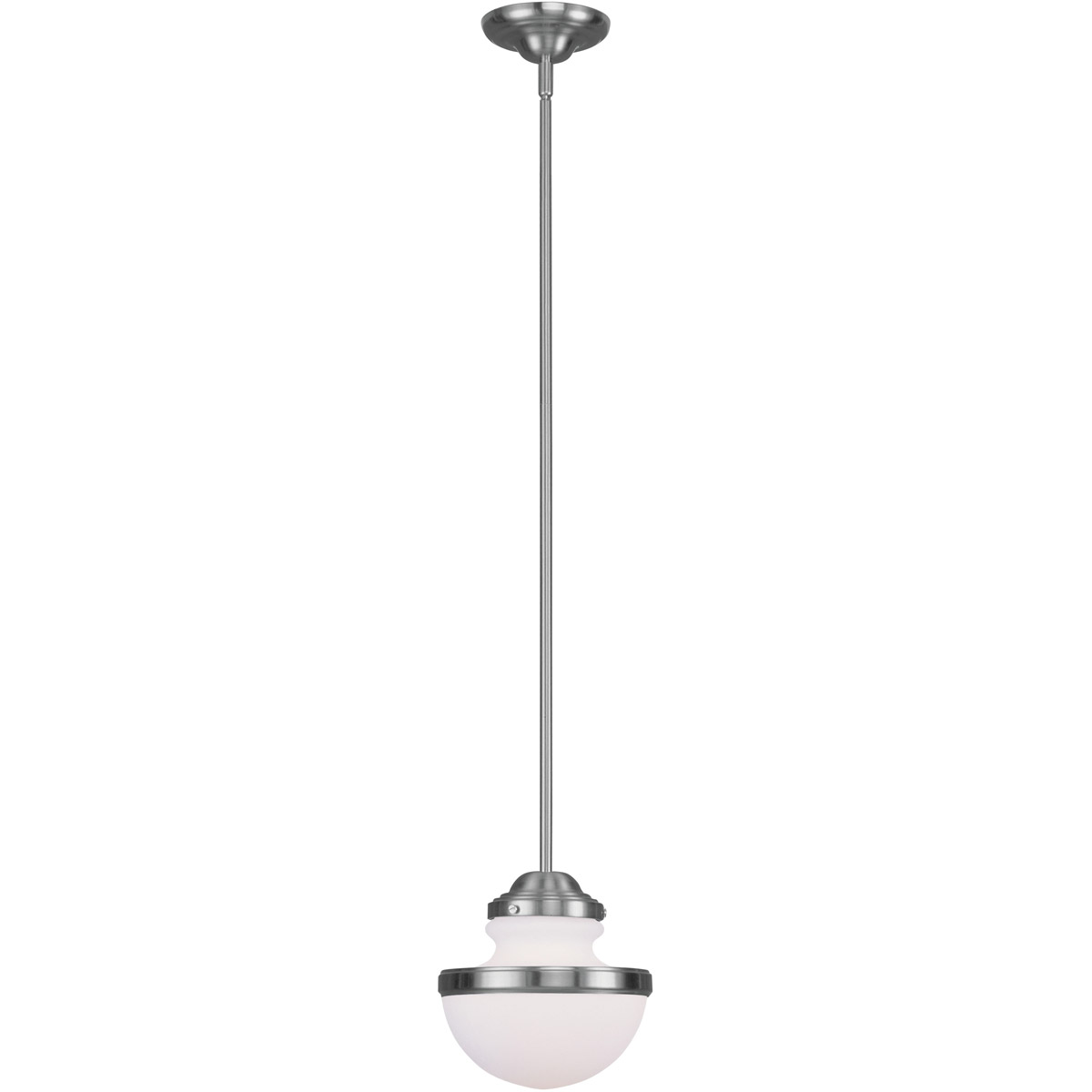 Oldwick 1 Light 8 inch Brushed Nickel Pendant Ceiling Light