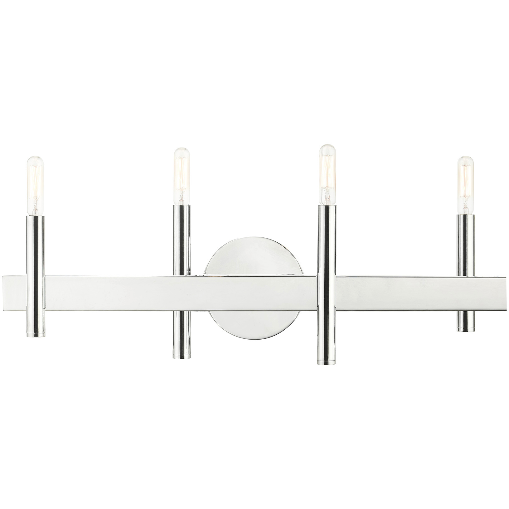 Denmark 4 Light 23.5 inch Polished Chrome Vanity Sconce Wall Light
