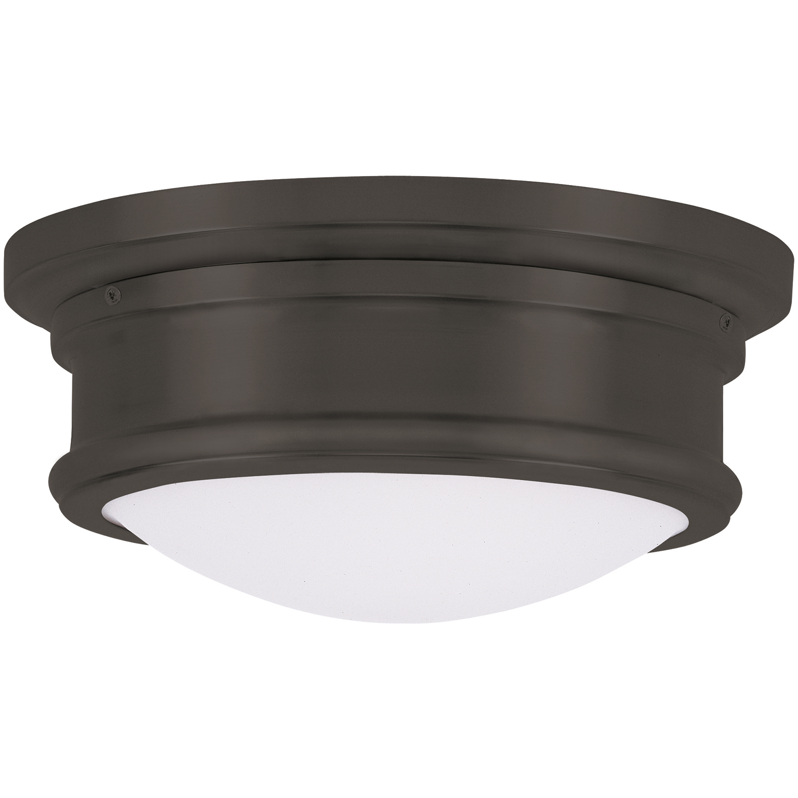 Astor 2 Light 11 inch Bronze Flush Mount Ceiling Light