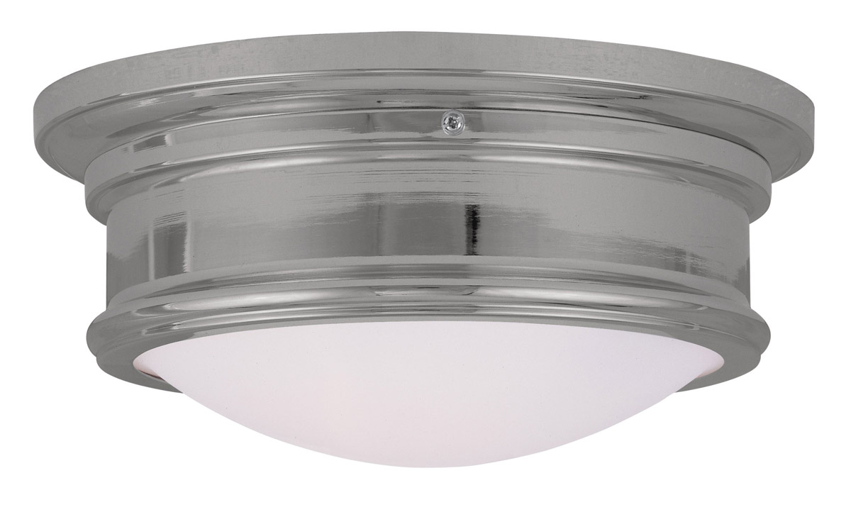 Astor 2 Light 11 inch Polished Chrome Flush Mount Ceiling Light